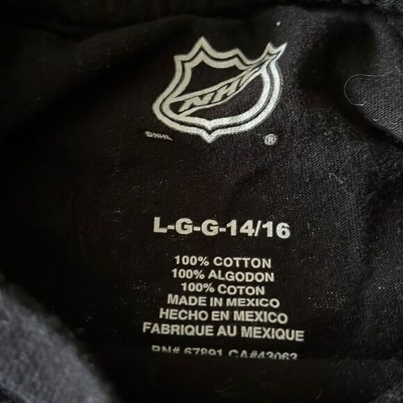 BOYS PITTSBURGH PENGUINS SHIRT - Picture 3 of 8